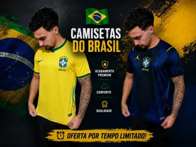 CAMISETAS DO BRASIL