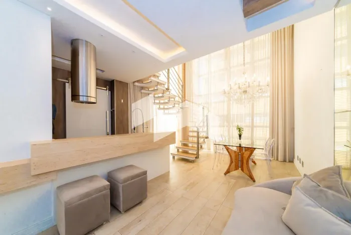Apartamento com 112.02 m² | Curitiba Loft Batel | Duplex | Locação