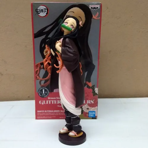 (ORIGINAL) Figure Nezuko glitter e glamours - demon slayer
