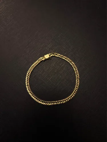 Pulseira Grumet Duplo em Ouro 18K 750