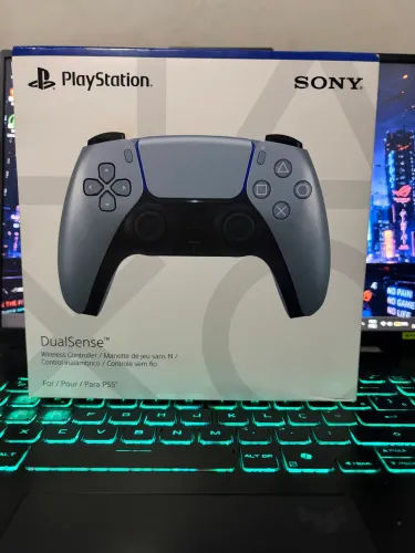 Controle PS5 Sterling Silver LACRADO