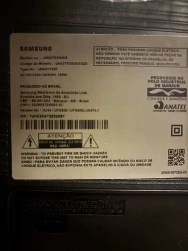 TV Samsung 43? SmartTv