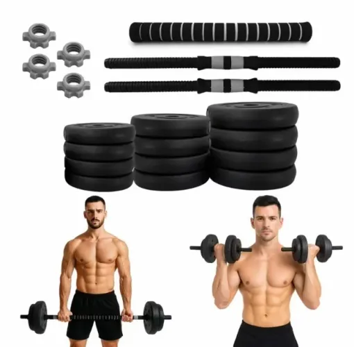 Kit pesos para treinar em casa