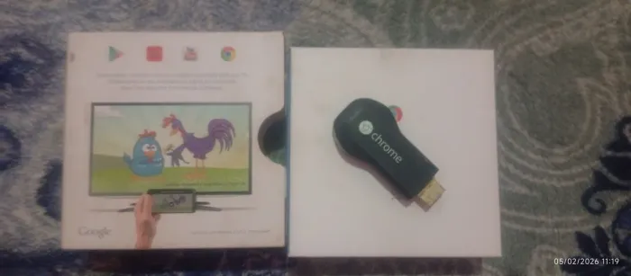 Chromecast pra tv pegar internet 