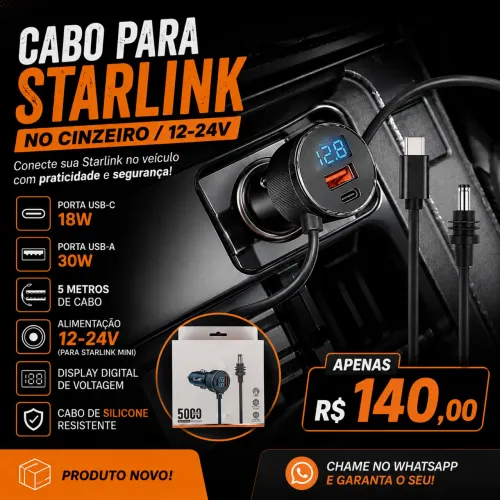CABO PARA STARLINK