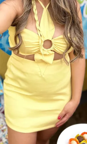 Vestido girassol
