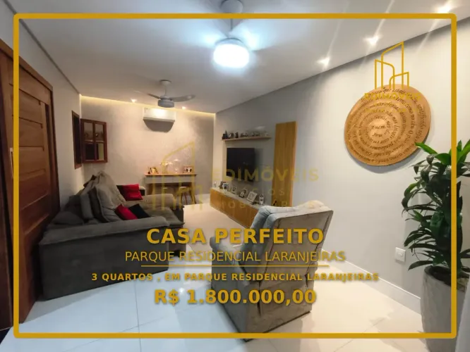 Conforto e Praticidade: Casa em Parque Residencial Laranjeiras à Venda!