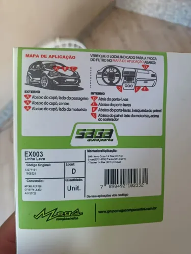 Filtro ar condicionado 
