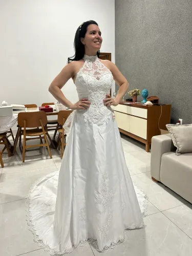 VESTIDO DE NOIVA NUNCA USADO