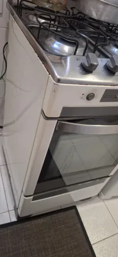 Fogão brastemp 4 bocas acendimento automático e timer