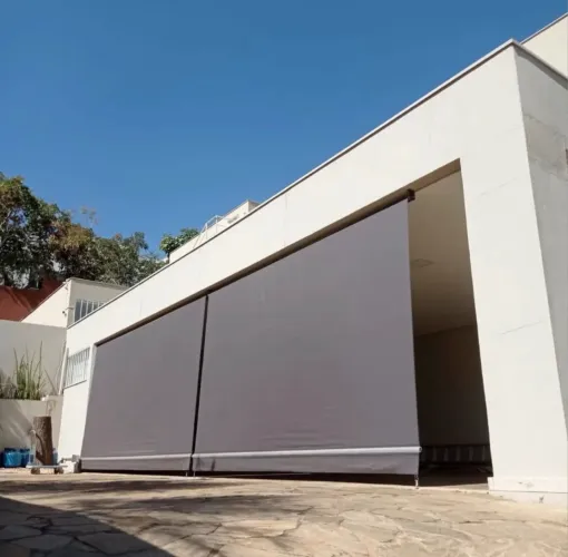 Toldo retrátil 6 metros de largura x 3 metros de comprimento
