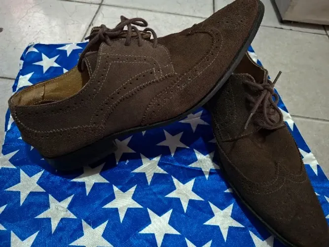 sapato  american oxford numero 39 em camurça  R$70,00