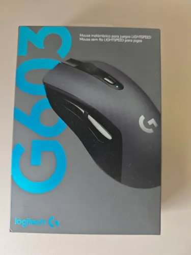 Mouse Gamer Sem Fio Logitech G603 LIGHTSPEED e Bluetooth - Sensor HERO 12.000 DPI
