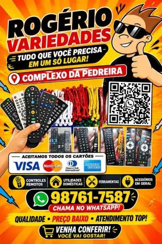 Controles de tv