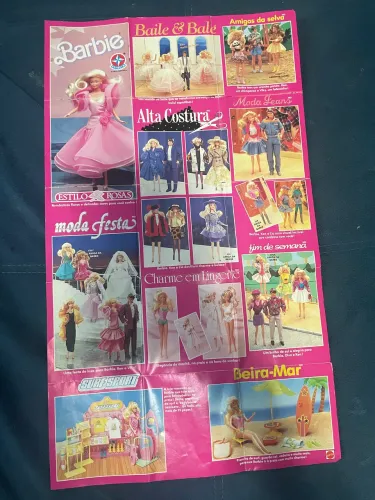 Catálogo Barbie Estrela Anos 90