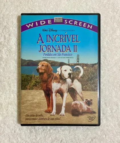 DVD A Incrível Jornada II: Perdidos em São Francisco (Walt Disney-1996) C/ Card: Sel.Cenas
