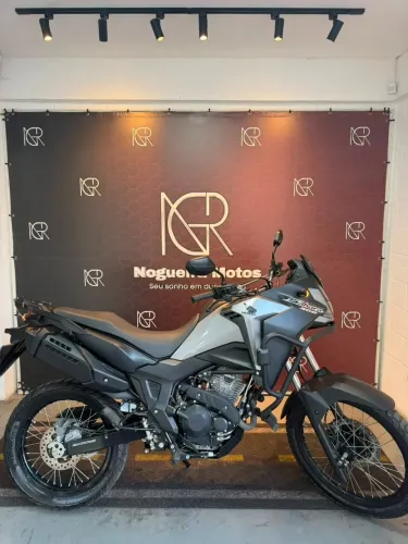 NOGUEIRA MOTOS HONDA XRE 300 SAHARA CINZA 2025
