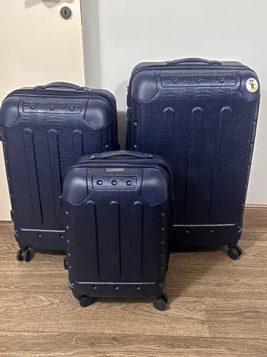 Mala de viagem: conjunto com 3 malas