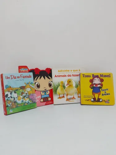 Box 4 livros infantis