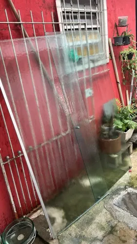 Box de Banheiro em Vidro Temperado - 2 Peças