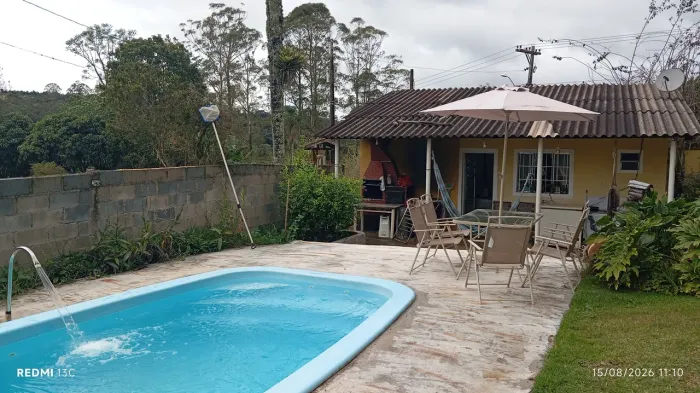 Chacará em ibiuna com piscina bairro veravinha