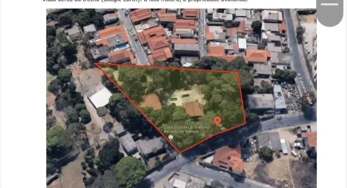AREA à venda, Tirol - Belo Horizonte/MG