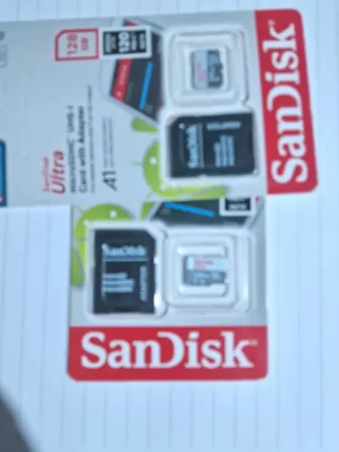 Vendo cartão de memória SanDisk original 128gb