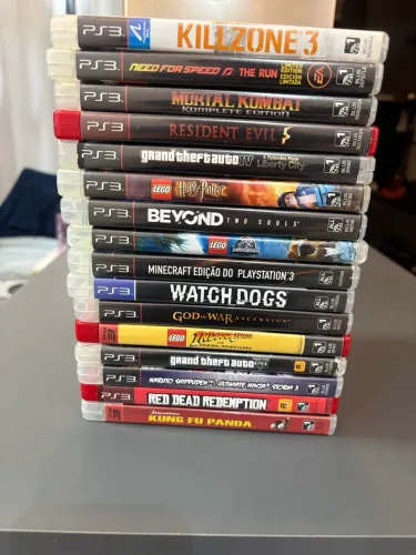 Lote de jogos PS3