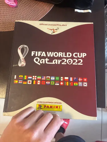 Álbum copa 2022 completo - Coca