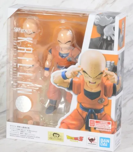 Figura de ação S.H.Figuarts Krillin -Strongest Man on Earth