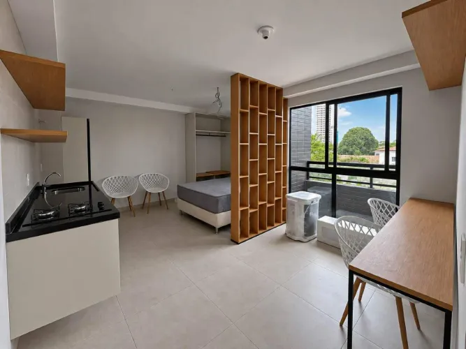 Flat para aluguel, 1 quarto, 1 vaga, Estados - João Pessoa/PB