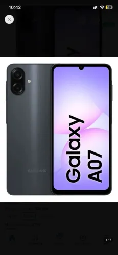 Samsung Galaxy A07 128gb 4gb Ram Preto