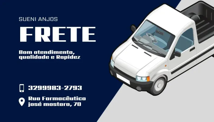 FAÇO FRETE E ENTREGAS RÁPIDAS JF/REGIÃO 