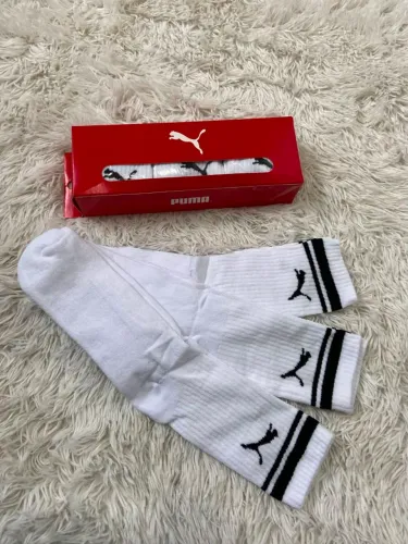 Kit 3 meias puma tamanho 38-43
