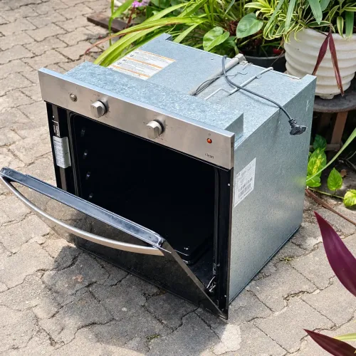 Forno de embutir a gás- brastemp
