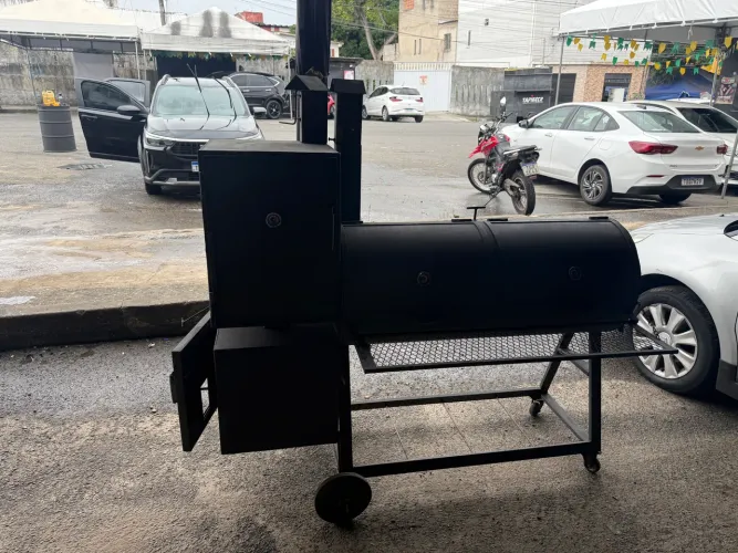 Churrasqueira Pit Smoker Profissional 