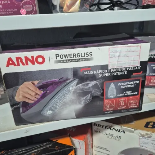 Ferro de Passar Arno Powergliss Xglide FPO1 Roxo 220V