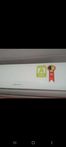 ar condicionado agratto 220v usado incluso o transformador tudo 1.700,00 reais