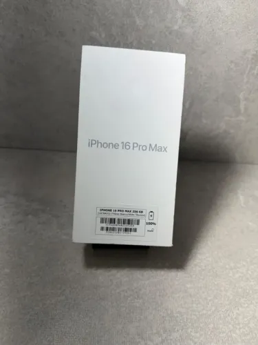 iPhone 16 Pro Max 256GB - CPO Lacrado com Garantia Apple e NOTA FISCAL