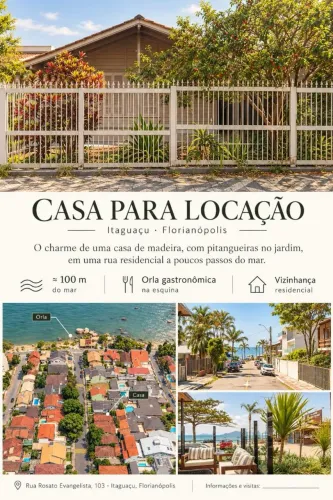 Casa 3 Quartos com Ampla Edícula - Itaguaçu, 100m da Orla