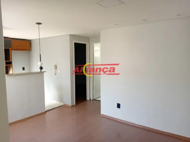 Apartamento 45m², com 2 quartos à Locação , Pimentas - Guarulhos