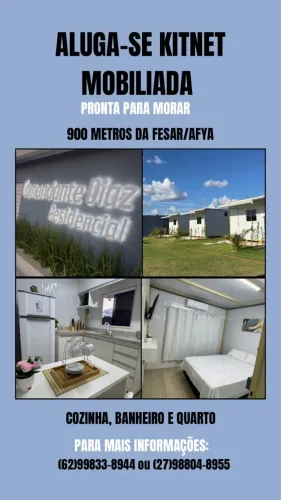 KITNET MOBILIADA a 900m da FESAR