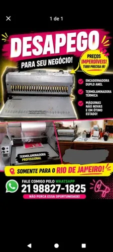 Máquinas para Encadernação