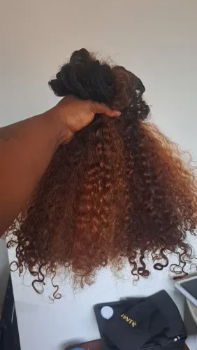 Vendo cabelo Humano cacheado