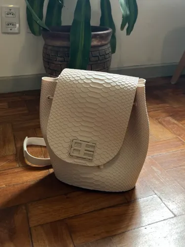 Mochila Melissa Baja Eats Branca