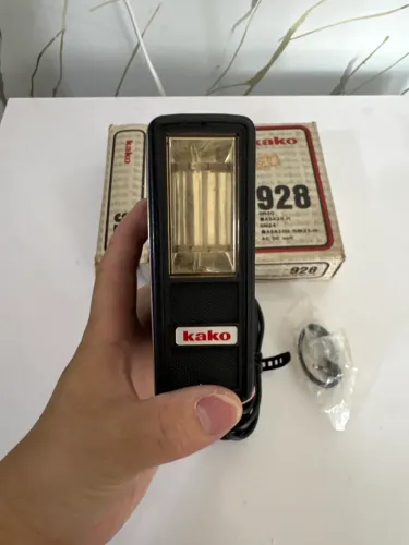 Flash Antigo Kako 928 Vintage com Caixa Original *Não testado*