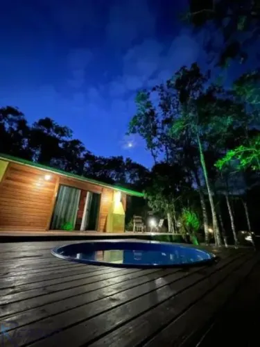 Chácara com Chalé à venda em Pedra Azul, 3500 m2 de área