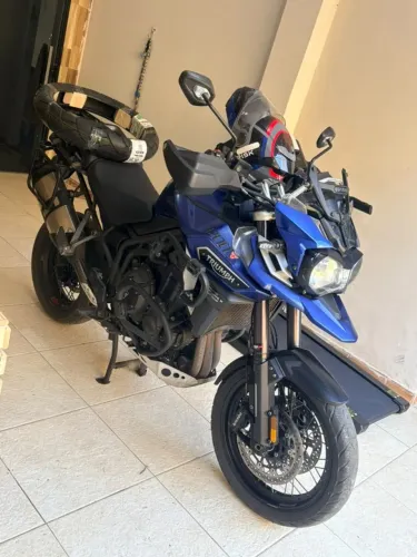 Triumph Tiger 1200cc Explorer XCX - Azul - 34 mil KM - 2017