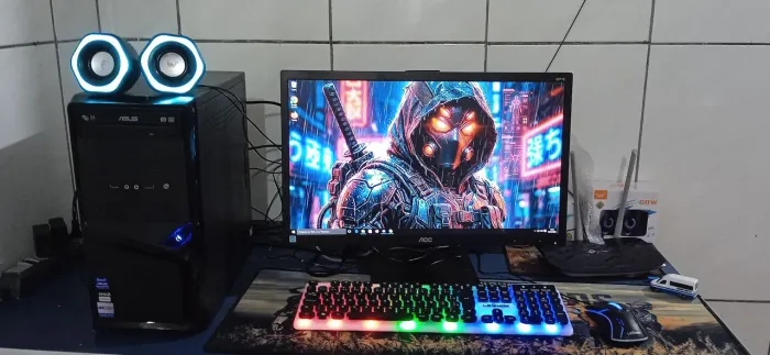 PC top ddr3 core i3 de quarta geração com 16gb, HD de 500gb, tela de 22pl com HDMI 