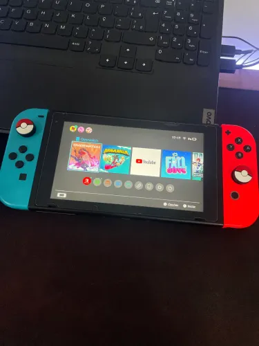 NINTENDO SWITCH V2 COMPLETO 